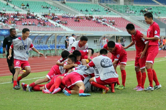 Korea Utara bungkam Irak 2-1