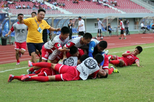 Korea Utara bungkam Irak 2-1