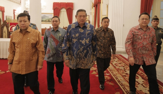 Pimpinan DPR dan MPR undang SBY ke pelantikan Jokowi