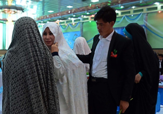 Mengintip tren nikah massal para pasangan muda di Afghanistan