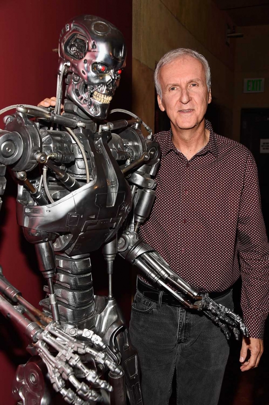 Robot tengkorak pembunuh hiasi screening film The Terminator