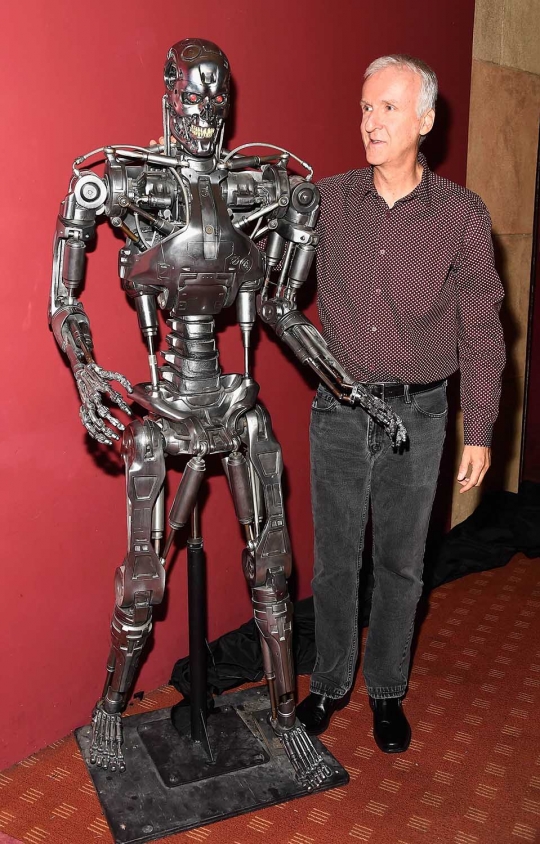 Robot tengkorak pembunuh hiasi screening film The Terminator