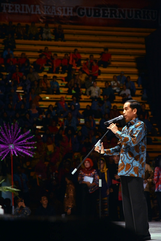 Perpisahan Jokowi dengan lembaga kemasyarakatan Provinsi DKI