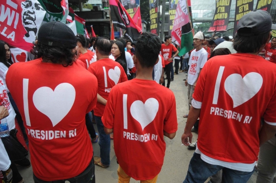 Puluhan aktivis tuntut KPK tangkap dan periksa Setya Novanto