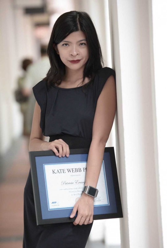 Ini Patricia, jurnalis wanita peraih penghargaan AFP Kate Webb