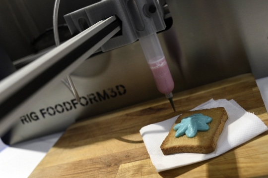 Makanan lezat ini ternyata hasil teknologi 3D printing