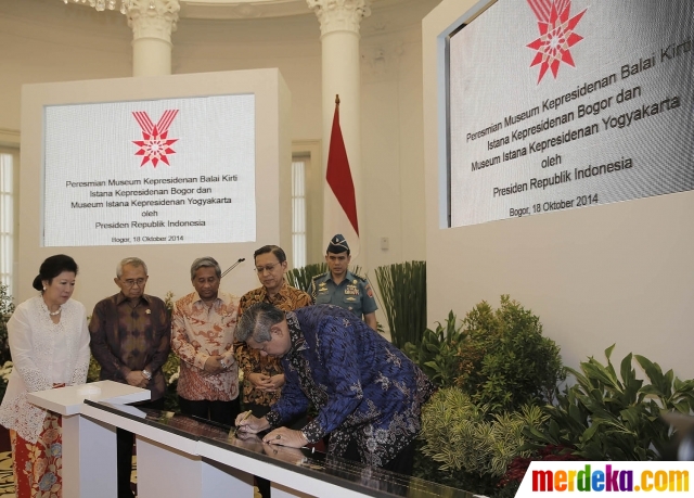 Foto : Presiden SBY resmikan dua Museum Kepresidenan RI di 