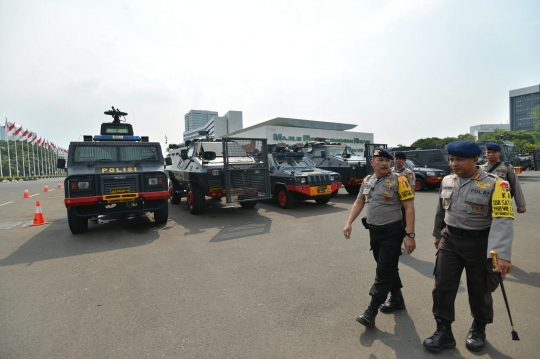Jelang pelantikan Jokowi-JK, pengamanan Gedung DPR diperketat