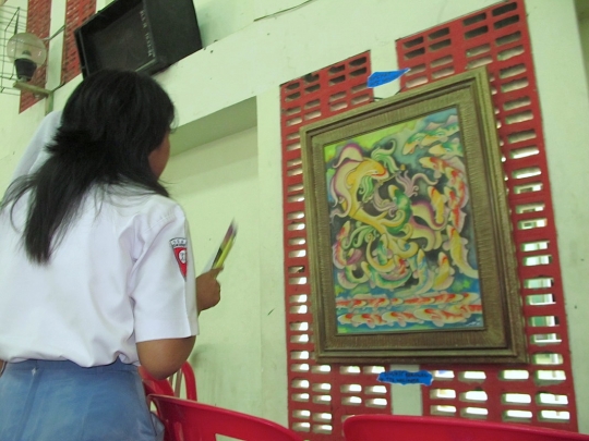 Ungkap rasa syukur, seniman Kediri buat 'Wayang Petruk Jokowi'
