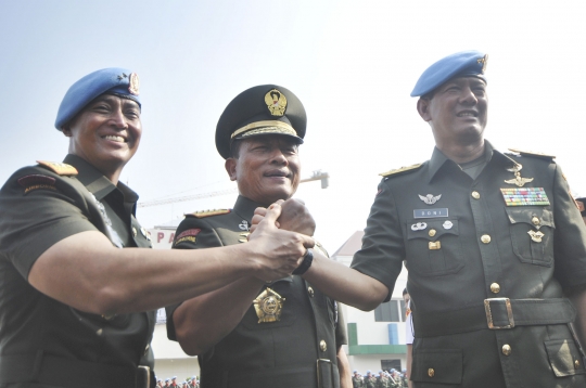 Mayjen TNI Andika Perkasa resmi jabat Danpaspampres