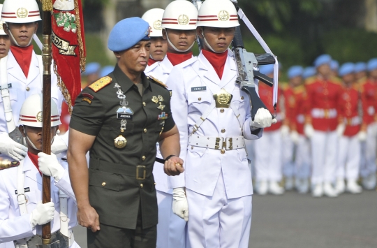 Mayjen TNI Andika Perkasa resmi jabat Danpaspampres