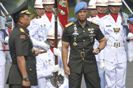 Mayjen TNI Andika Perkasa resmi jabat Danpaspampres