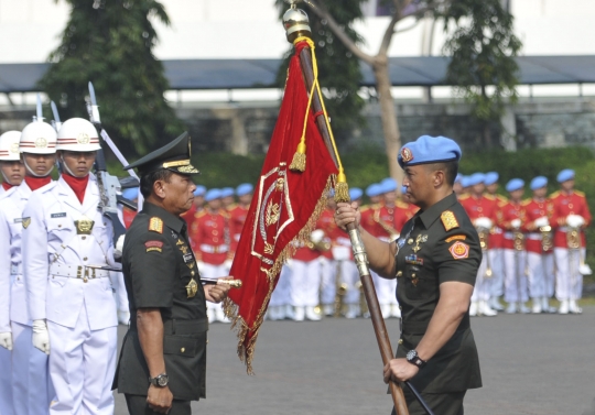 Mayjen TNI Andika Perkasa resmi jabat Danpaspampres