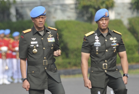 Mayjen TNI Andika Perkasa resmi jabat Danpaspampres