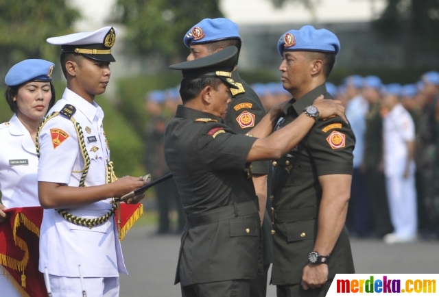 Foto : Mayjen TNI Andika Perkasa resmi jabat Danpaspampres 