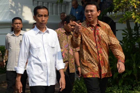 Senangnya Ahok diajak Jokowi keliling Istana