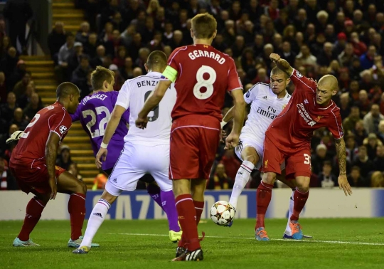 Real Madrid permalukan Liverpool 0-3