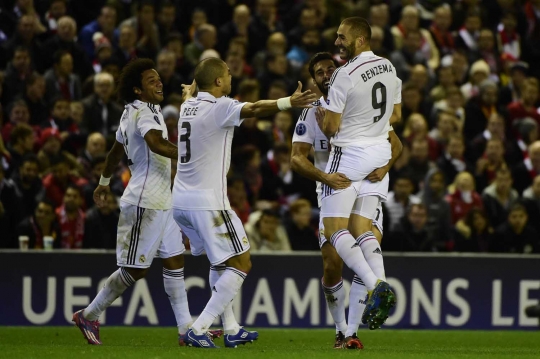 Real Madrid permalukan Liverpool 0-3