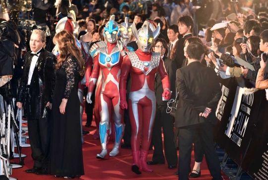 Aksi gerombolan Ultraman meriahkan Tokyo Film Festival