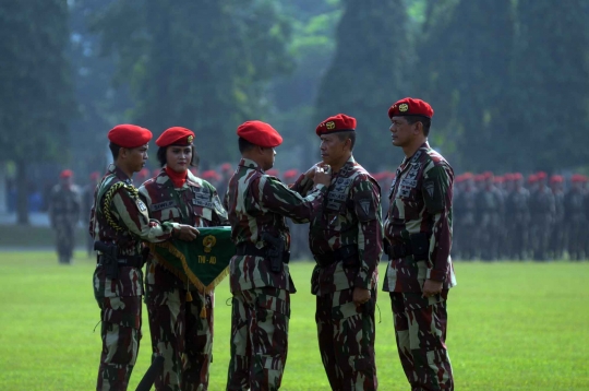 Kasad Jenderal TNI Gatot pimpin upacara sertijab Danjen Kopassus