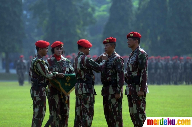 Foto : Kasad Jenderal TNI Gatot pimpin upacara sertijab 