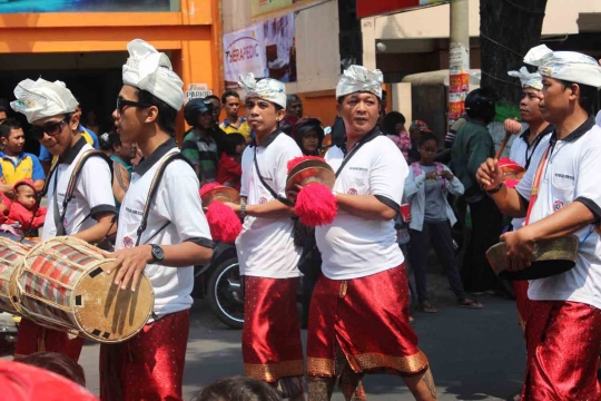 Kemeriahan kirab budaya rayakan 1 Muharram 1436 H di Kediri