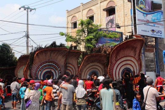 Kemeriahan kirab budaya rayakan 1 Muharram 1436 H di Kediri