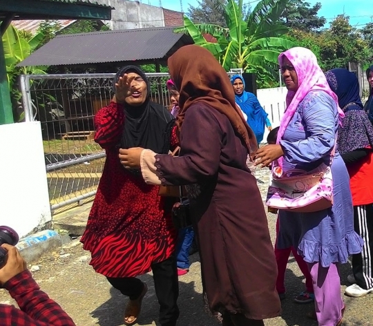 Simulasi sirine tsunami, warga Aceh menangis dan panik