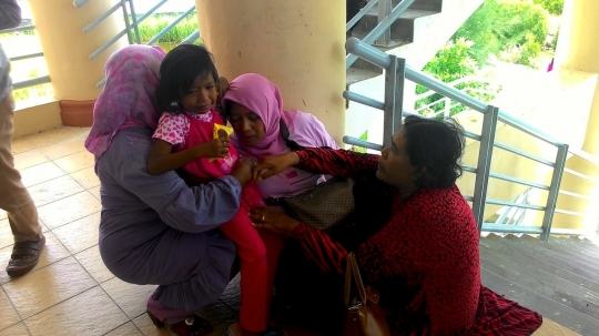 Simulasi sirine tsunami, warga Aceh menangis dan panik