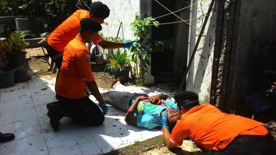 Simulasi sirine tsunami, warga Aceh menangis dan panik