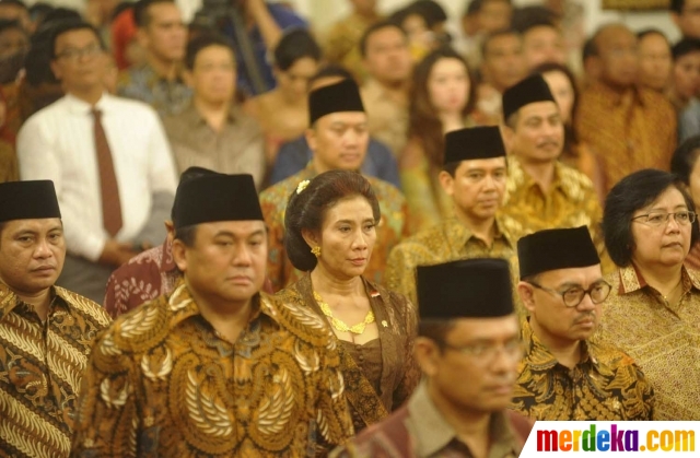 Foto : Pelantikan 34 menteri Kabinet Kerja Jokowi-JK 