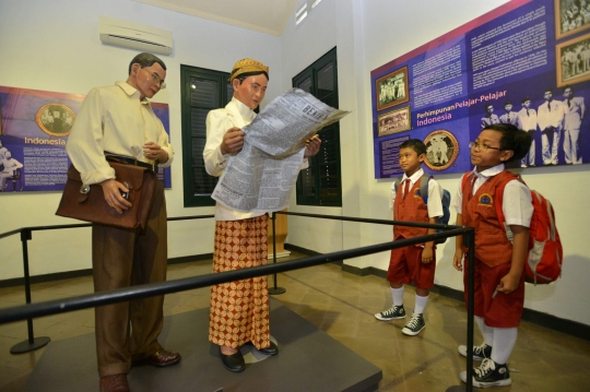 Napak tilas sejarah kemerdekaan RI di Museum Sumpah Pemuda