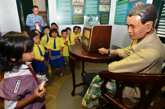 Napak tilas sejarah kemerdekaan RI di Museum Sumpah Pemuda