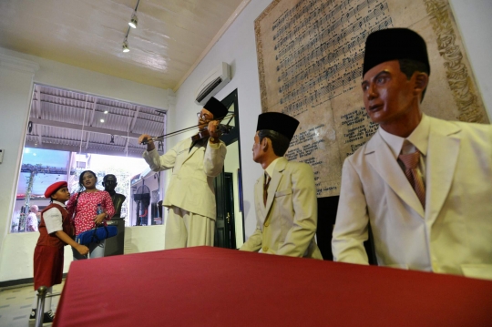 Napak tilas sejarah kemerdekaan RI di Museum Sumpah Pemuda