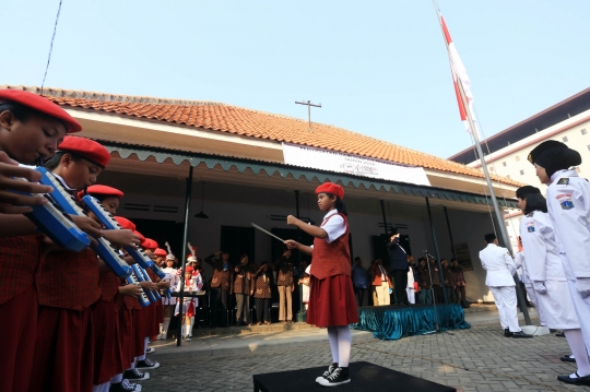 Pelajar gelar upacara peringatan Hari Sumpah Pemuda