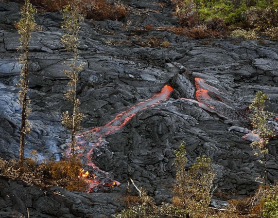 Dahsyatnya arus lahar panas Gunung Kilauea ancam penduduk Hawaii