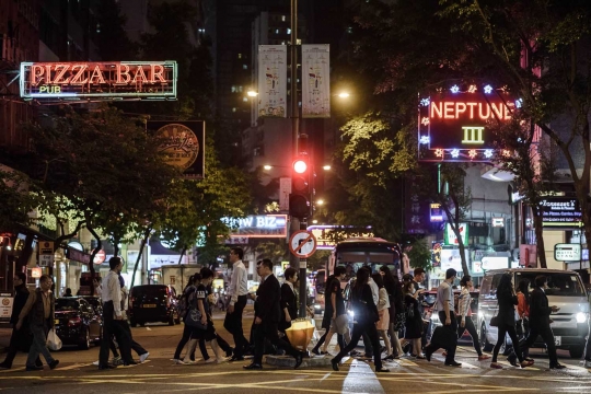 Mengintip kehidupan malam di Wan Chai Hong Kong