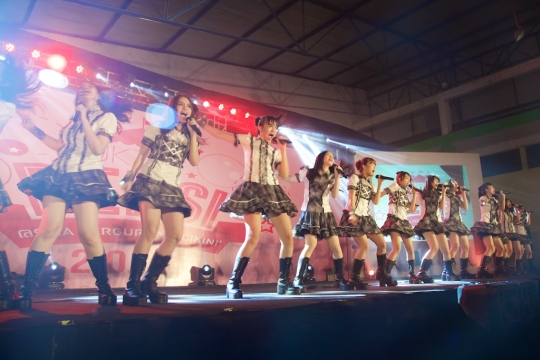 Uniknya pentas seni ala JKT48