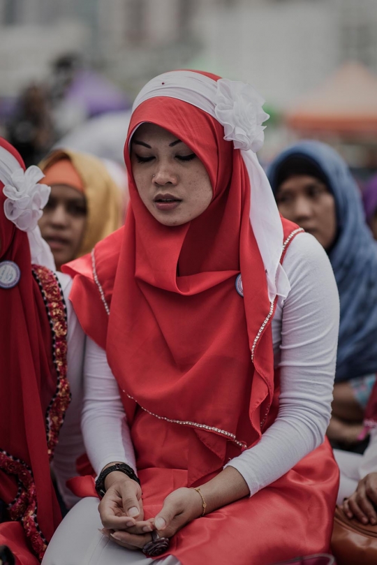 Doa bersama TKI di Hong Kong untuk dua WNI yang tewas dimutilasi