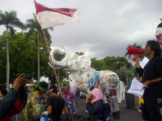 Cara unik mahasiswa ISI Yogyakarta peringati Hari Pahlawan