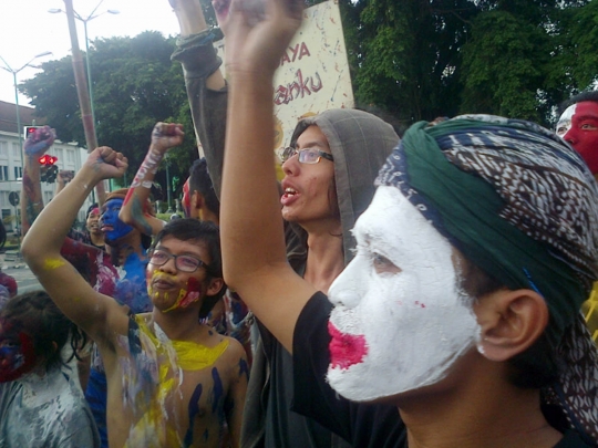 Cara unik mahasiswa ISI Yogyakarta peringati Hari Pahlawan