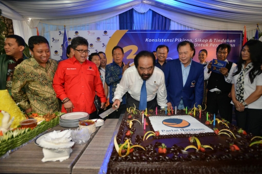 Pimpinan KIH hadiri perayaan HUT ke-3 Partai Nasdem