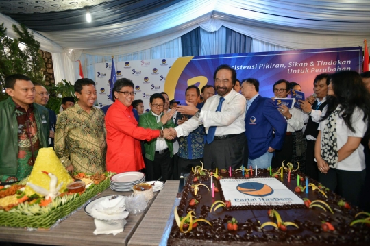 Pimpinan KIH hadiri perayaan HUT ke-3 Partai Nasdem