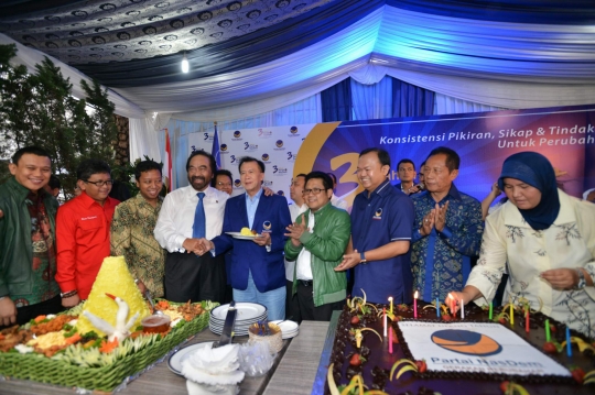 Pimpinan KIH hadiri perayaan HUT ke-3 Partai Nasdem