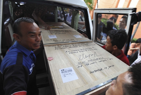 2 Jenazah WNI korban pembunuhan Hong Kong tiba di Indonesia