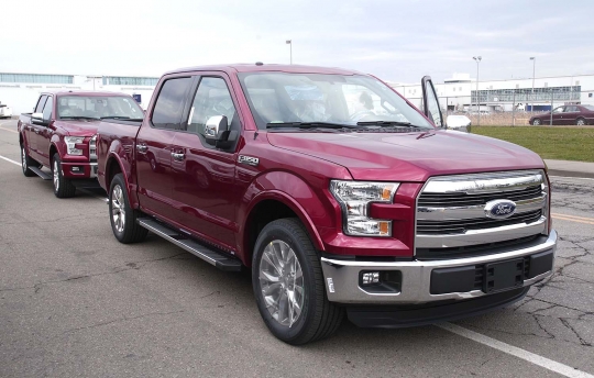 Mengintip perakitan All-New Ford F-150 berkerangka alumunium