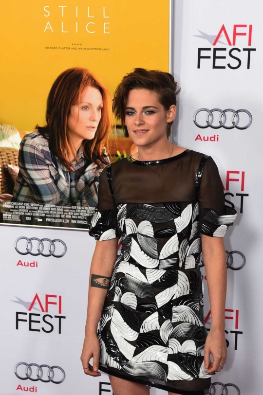 Gaya tomboi Kristen Stewart hadiri AFI FEST 2014