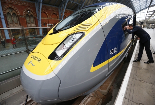 Mengintip kemewahan kereta cepat Eurostar terbaru