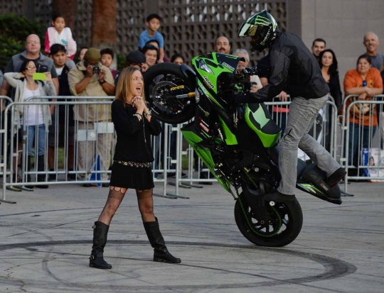 Freestyle memukau di Progressive International Motorcycle Show