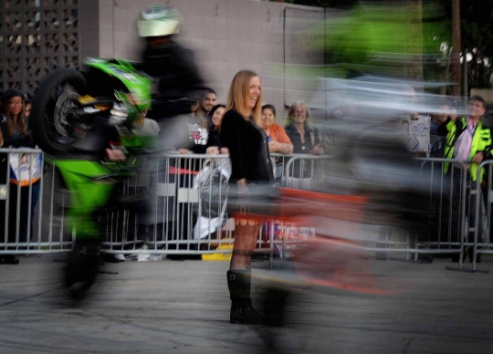 Freestyle memukau di Progressive International Motorcycle Show